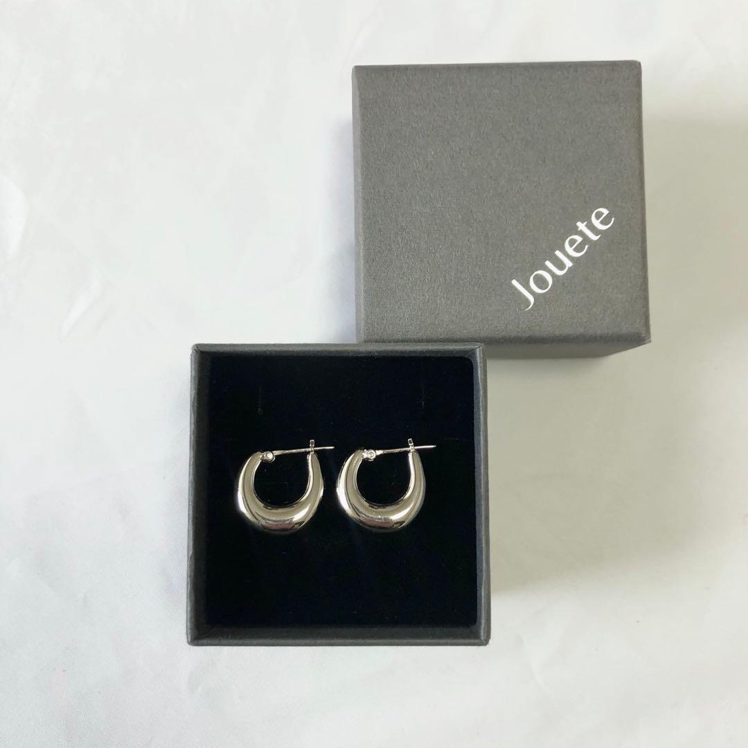 美品 Jouete ジュエッテ ラップピアス SV925+K10+プラチナCT