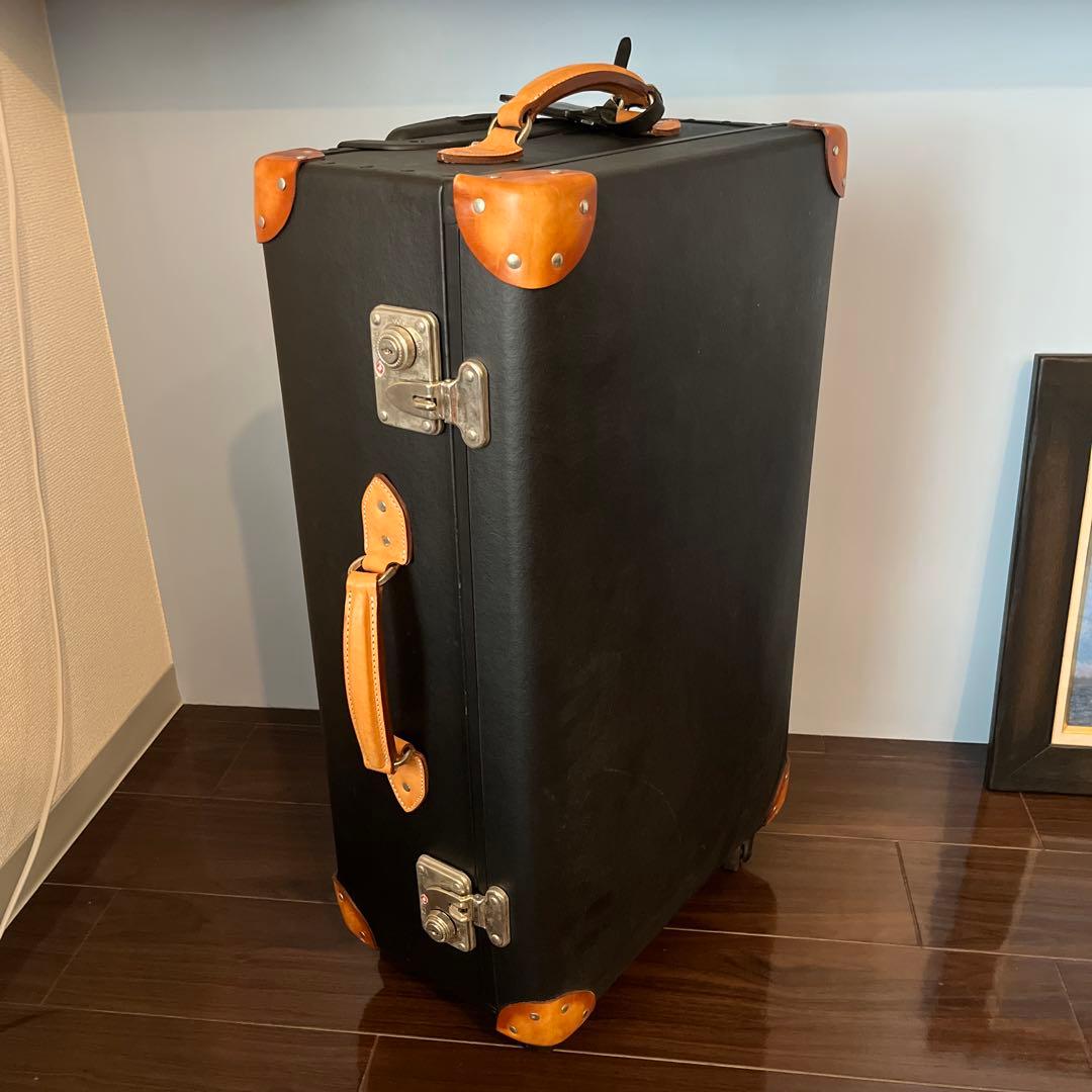 HOKUTAN スーツケース Lサイズ 約62L ブラック(グローブトロッター)