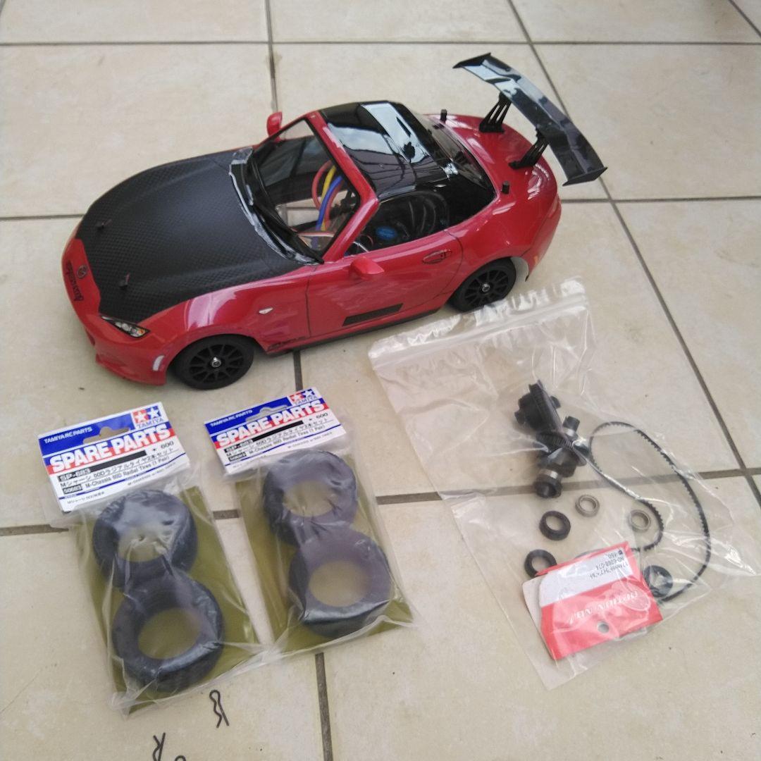 Mazda MX-5 ラジコンカー、Mシャーシカーボン