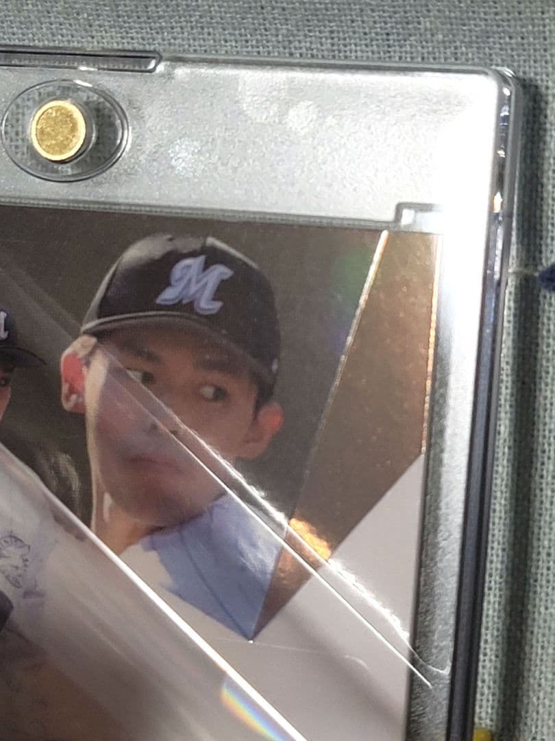 佐々木朗希 直筆サイン カード 千葉ロッテマリーンズ