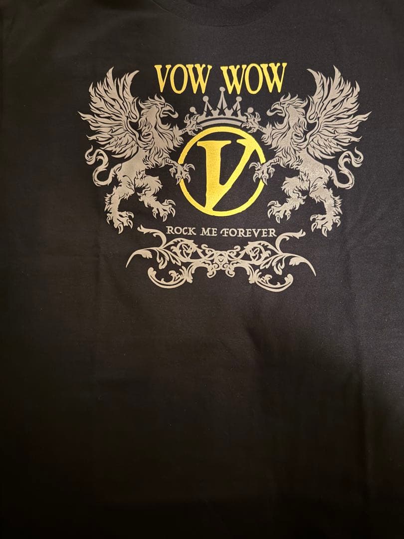 VOW WOW 40周年記念 Tシャツ ブラック XL 人見元基