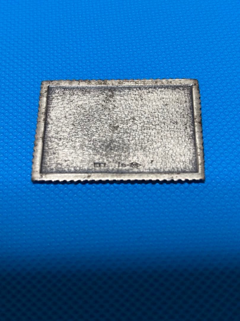 札幌オリンピック 記念　切手型　純銀　銀メダル