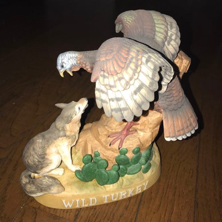 ワイルドターキー12年　セラミック陶器ボトル　希少激レア　新品未開封バーボン