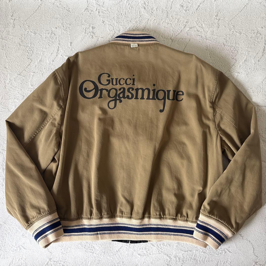 54サイズ：Gucci Orgasmique リバーシブル ボンバージャケット