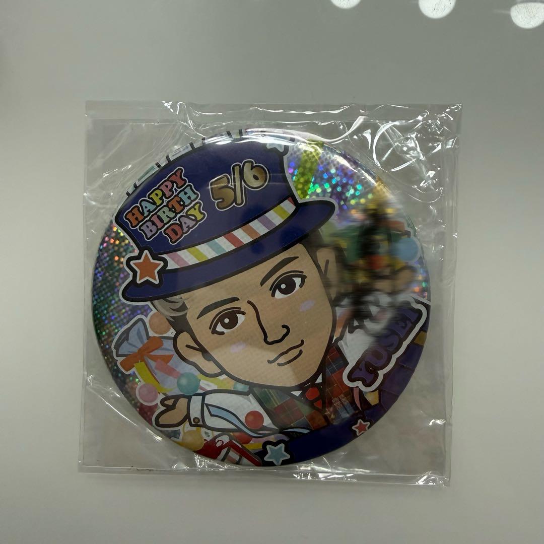 八木勇征 BD 缶バッジ サイン 入り