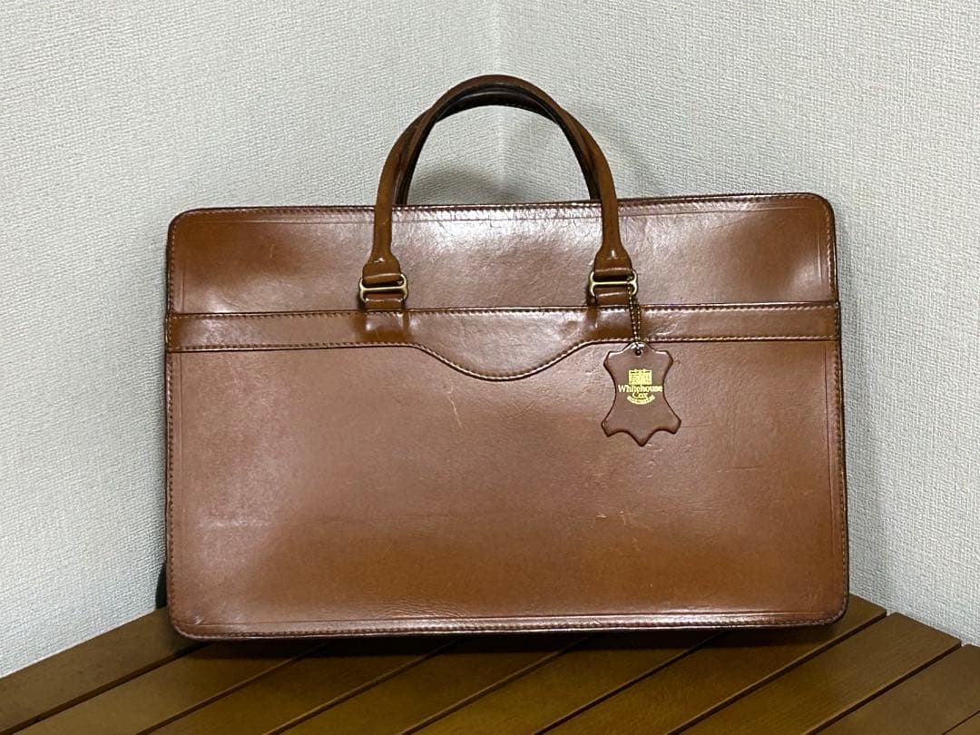 ホワイトハウスコックス Whitehouse Cox ビジネス ブリーフ 茶色