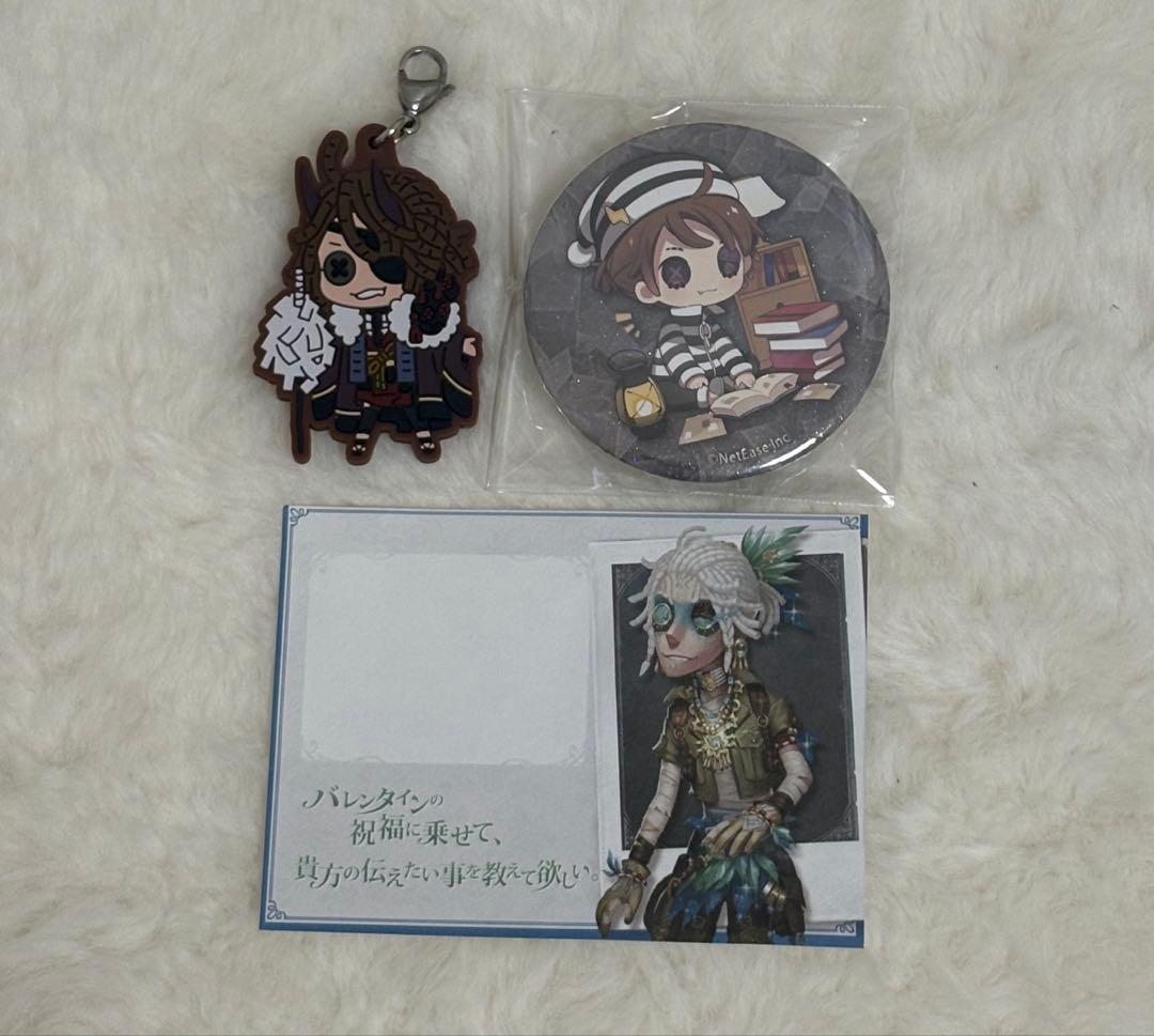 IdentityV 第五人格 囚人 ルカバルサー ウィンターカフェ 缶バッジ
