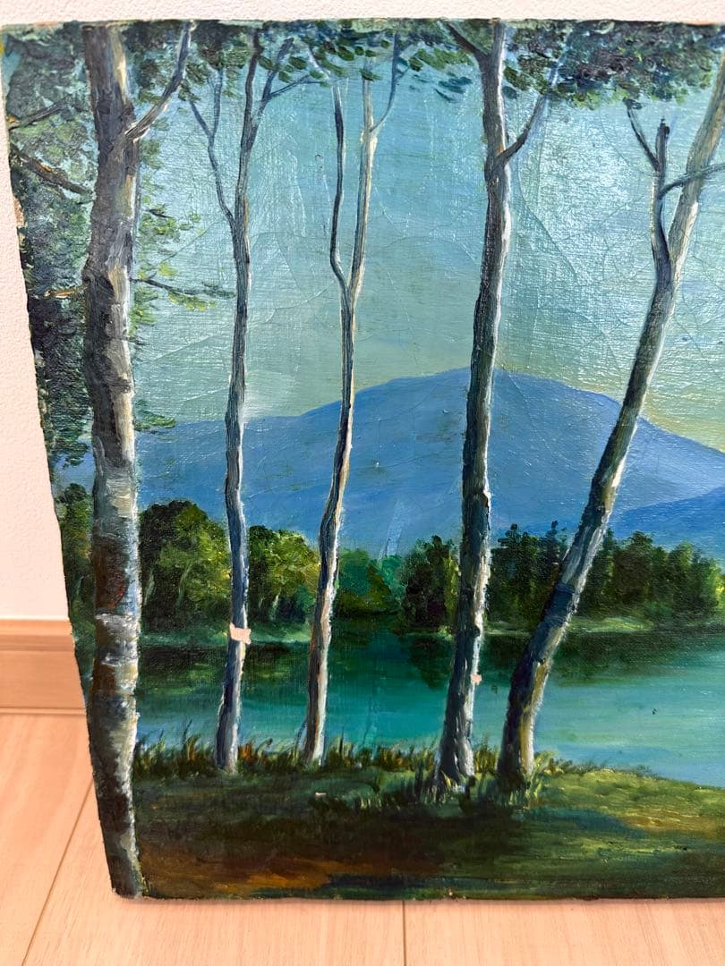 アート 芸術 骨董品 油絵 絵画 壁画 美術品 画家 作品 インテリア レトロ