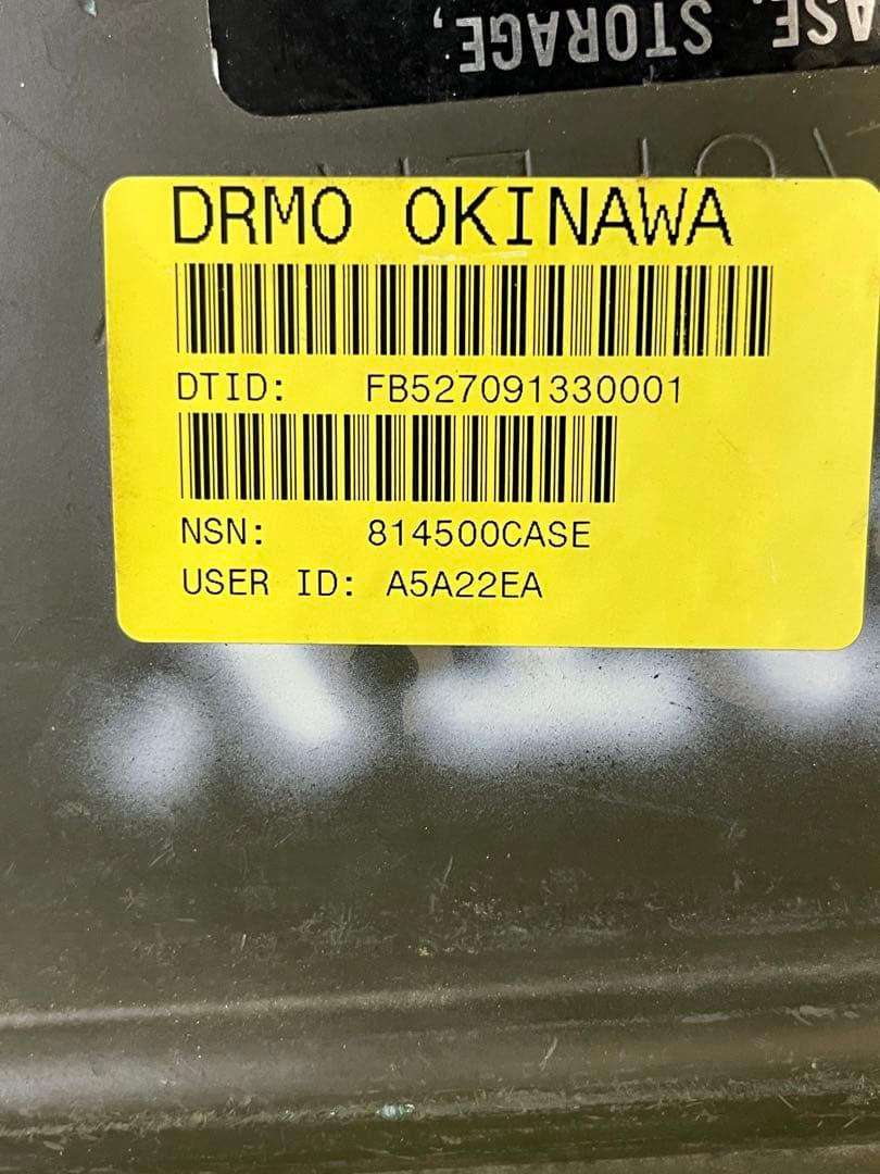 実物米軍 ZERO Corporation ナイトビジョンゴーグルケース 飛行士