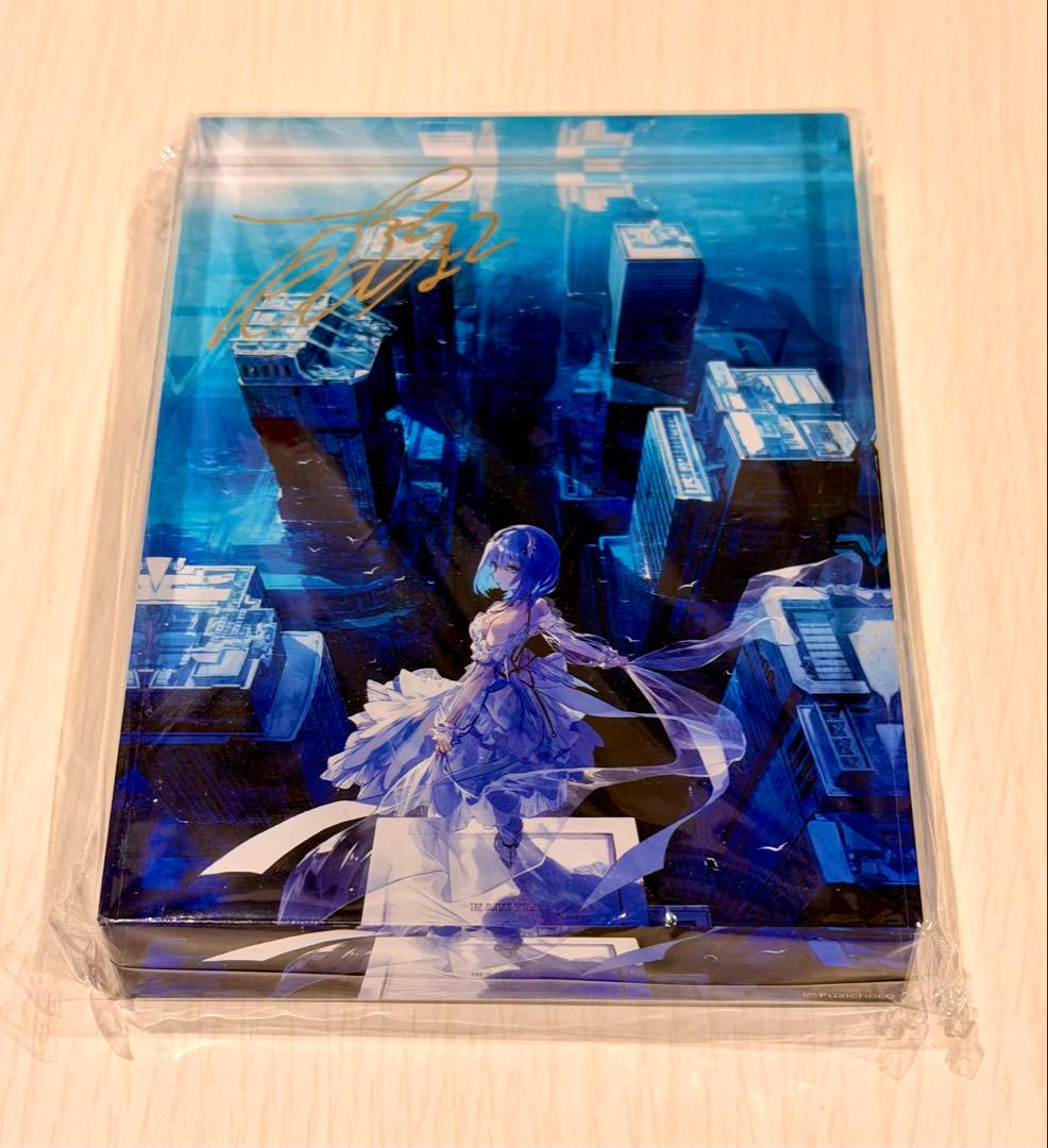 藤ちょこ　直筆サイン入り　アクリルブロック　台湾限定特典　色紙