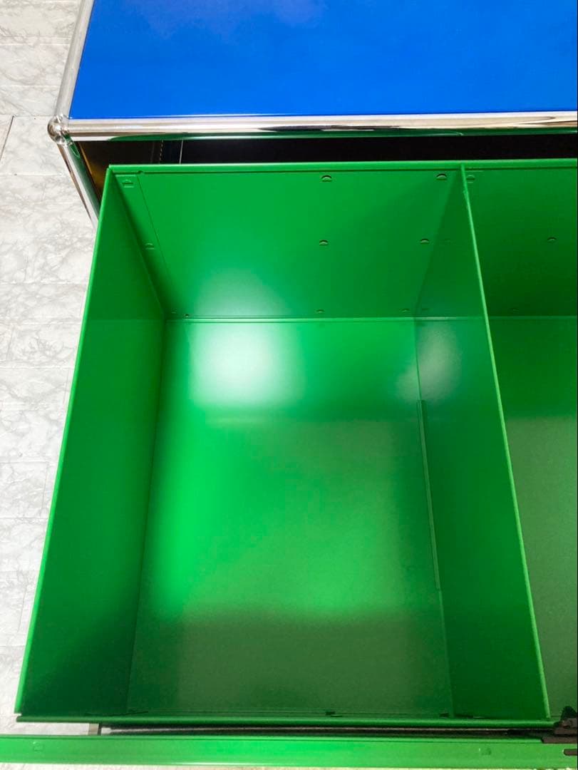 【希少 美品】USM ハラー ローボード マルチカラー キャスター付き 1段