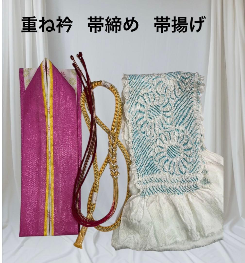 ❣️期間限定お値下げ❣️(5379夏) ✿ 振袖フルセット ✿ 四季の花 金駒刺繍