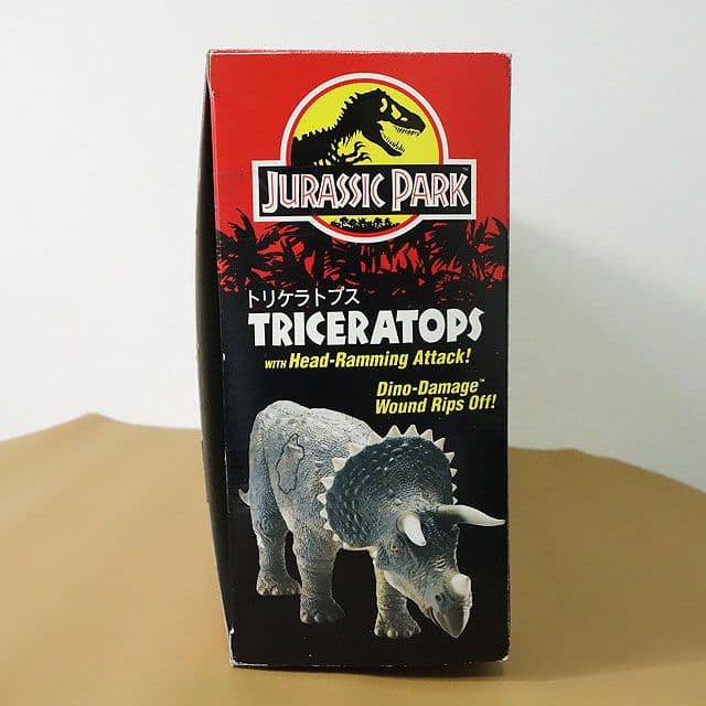 【フィギュア】ジュラシック・パーク トリケラトプス 箱付き ケナー　日本語版