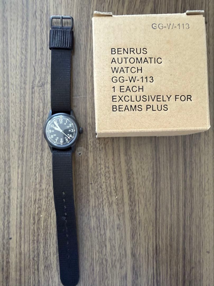 ベンラス　ビームスプラス　別注　時計