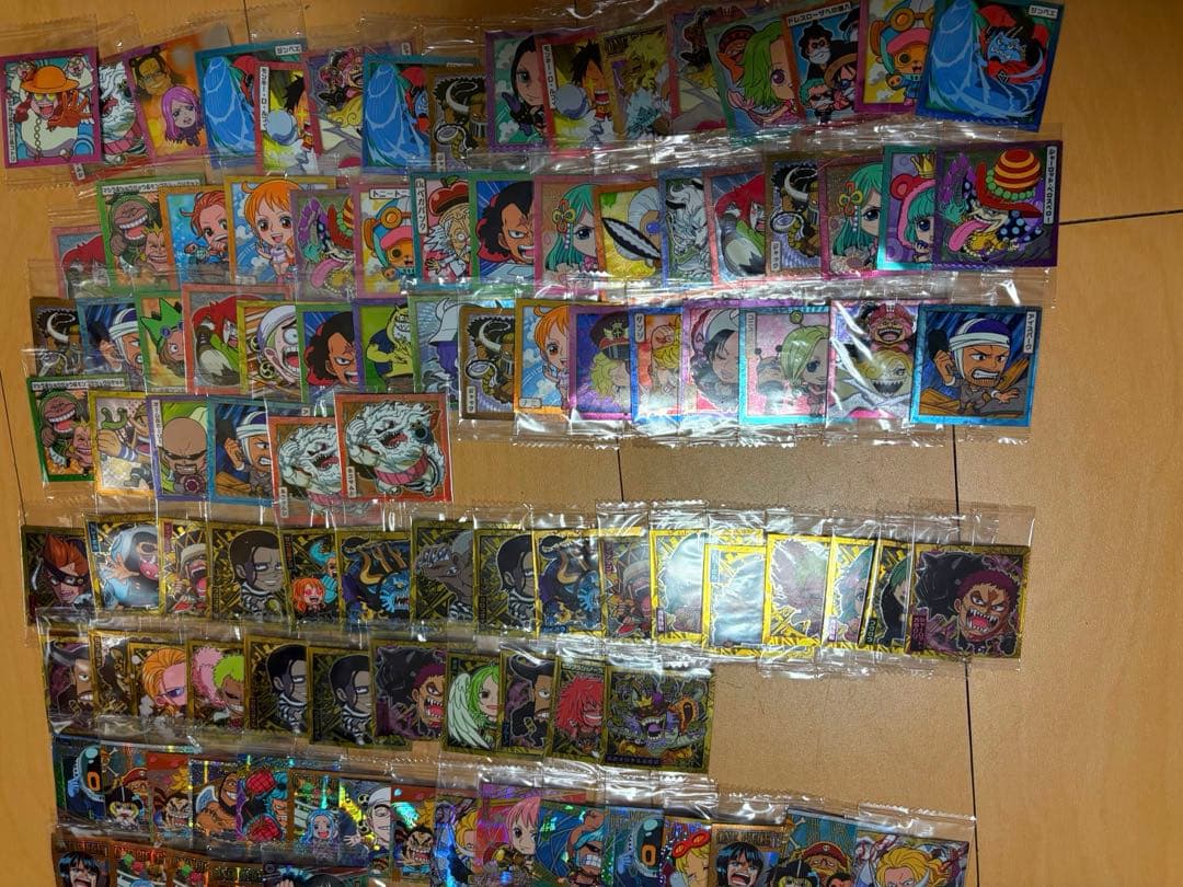 ウエハースシール大量まとめ売りバラ売り不可 ワンピースヒロアカ鬼滅の刃進撃の巨人