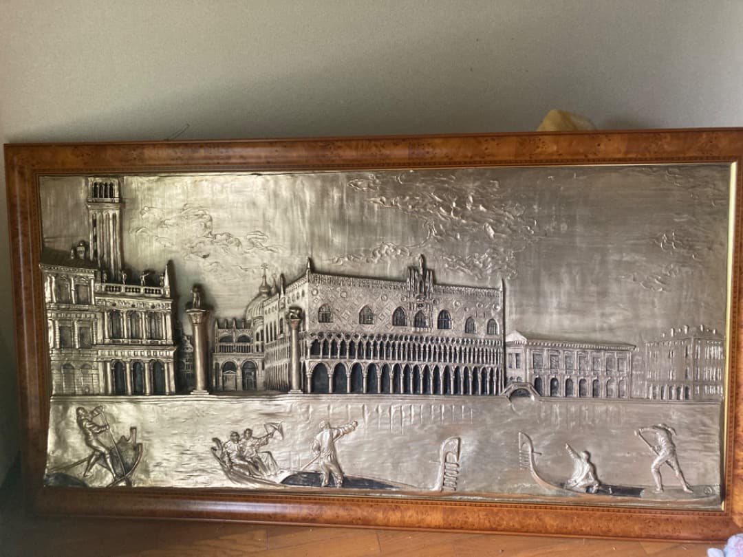 イタリアベネチアの壁絵