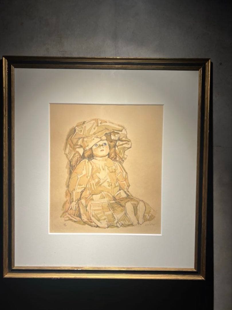 他の人発送×小磯良平【antiqueDole】lithograph