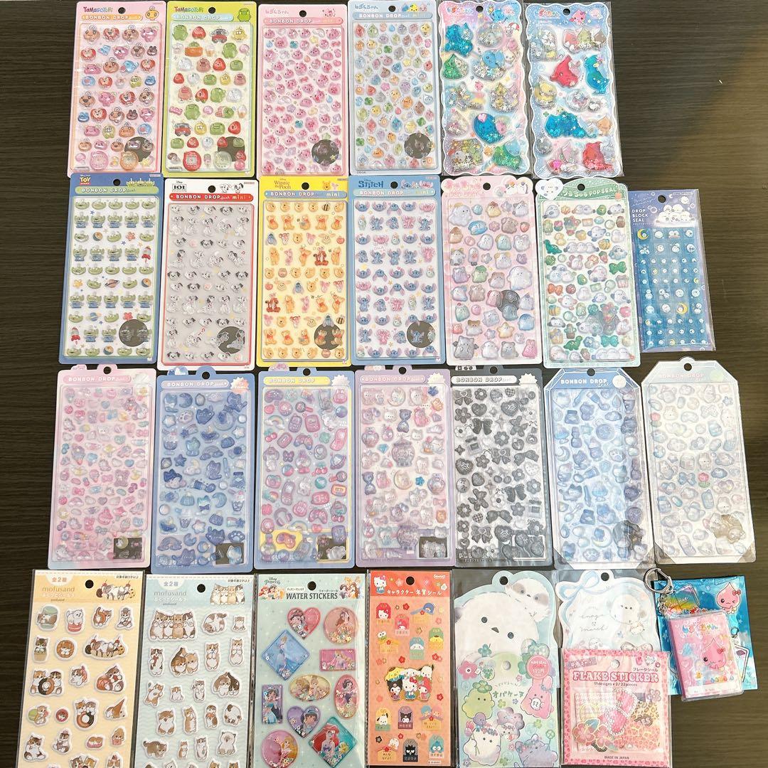 正規品　新品　ボンボンドロップ　シール　まとめ売り　大量　29点　たまごっち