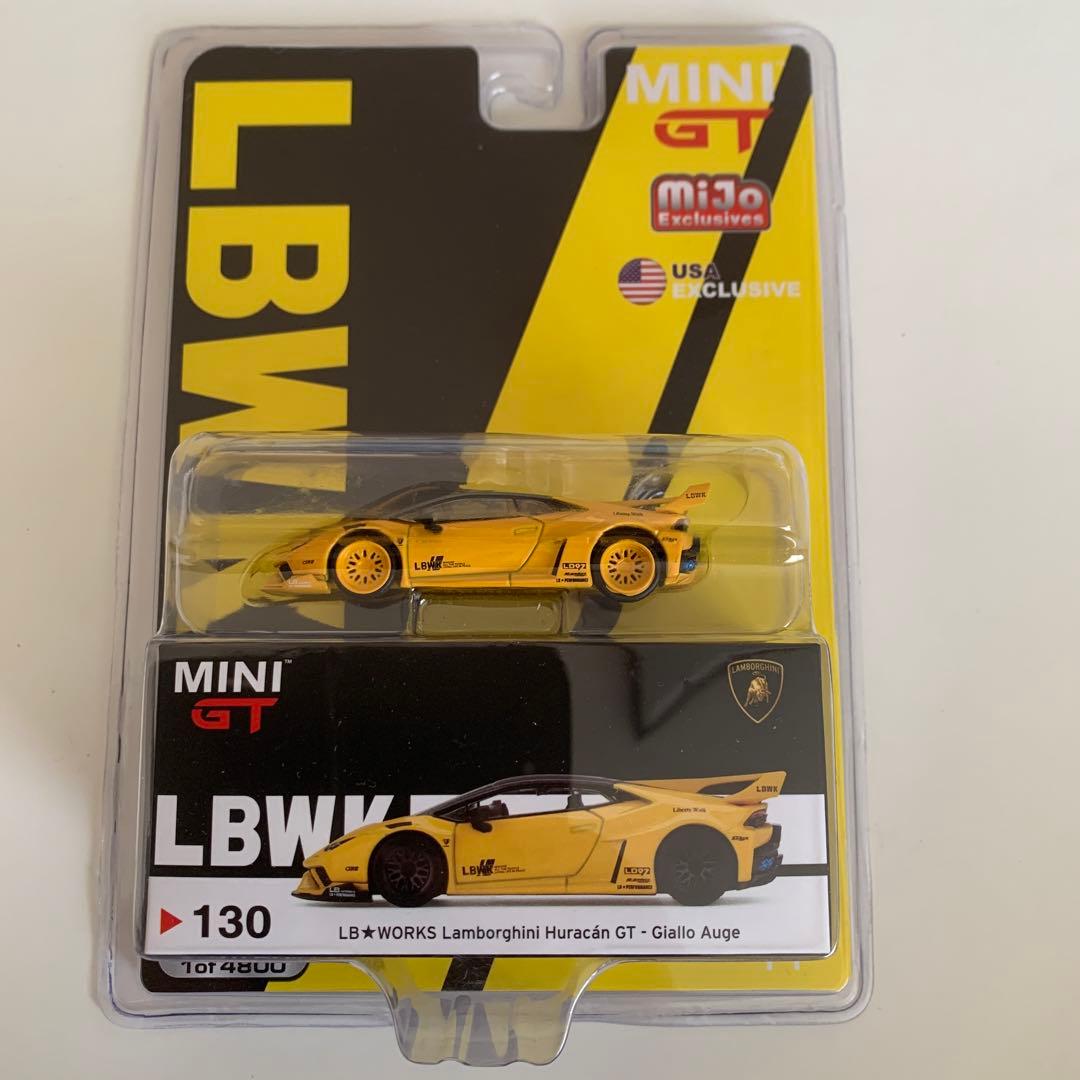 MINIGT 1/64 LB ランボルギーニ　ウラカン GT イエロー