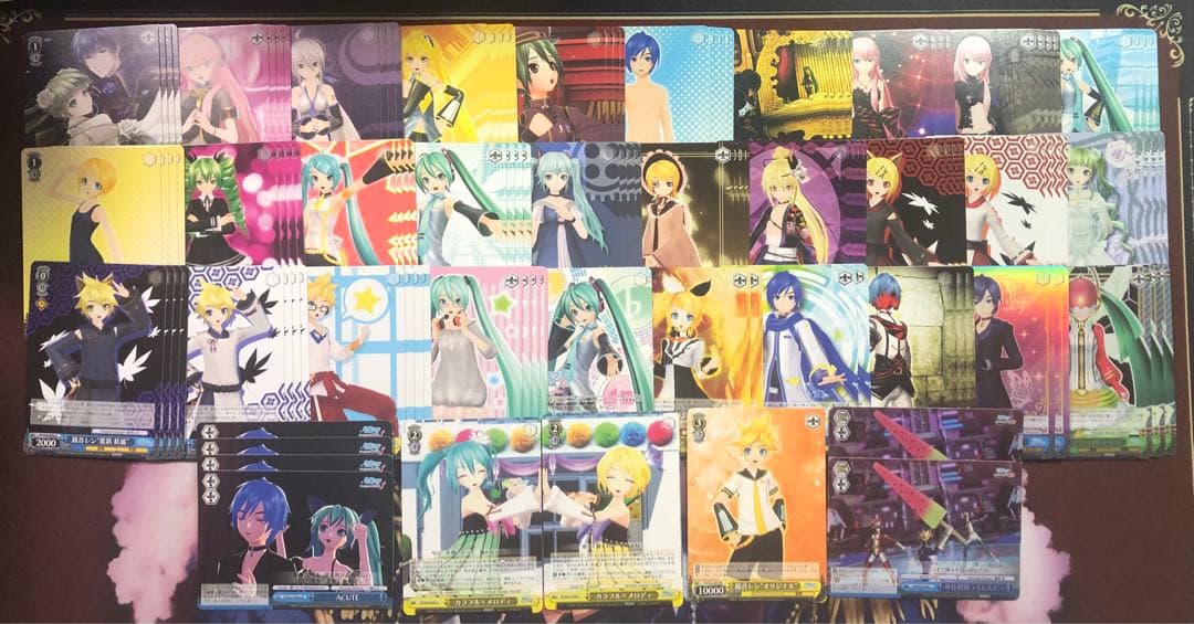 ヴァイスシュヴァルツ 初音ミク Project DIVA 鏡音レン 鏡音リン