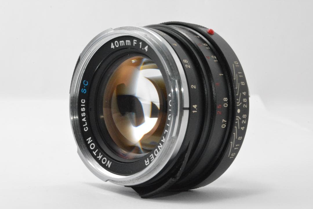 レンズ(単焦点) Voigtlander NIKTON CLASSIC 40mm F1.4 VM