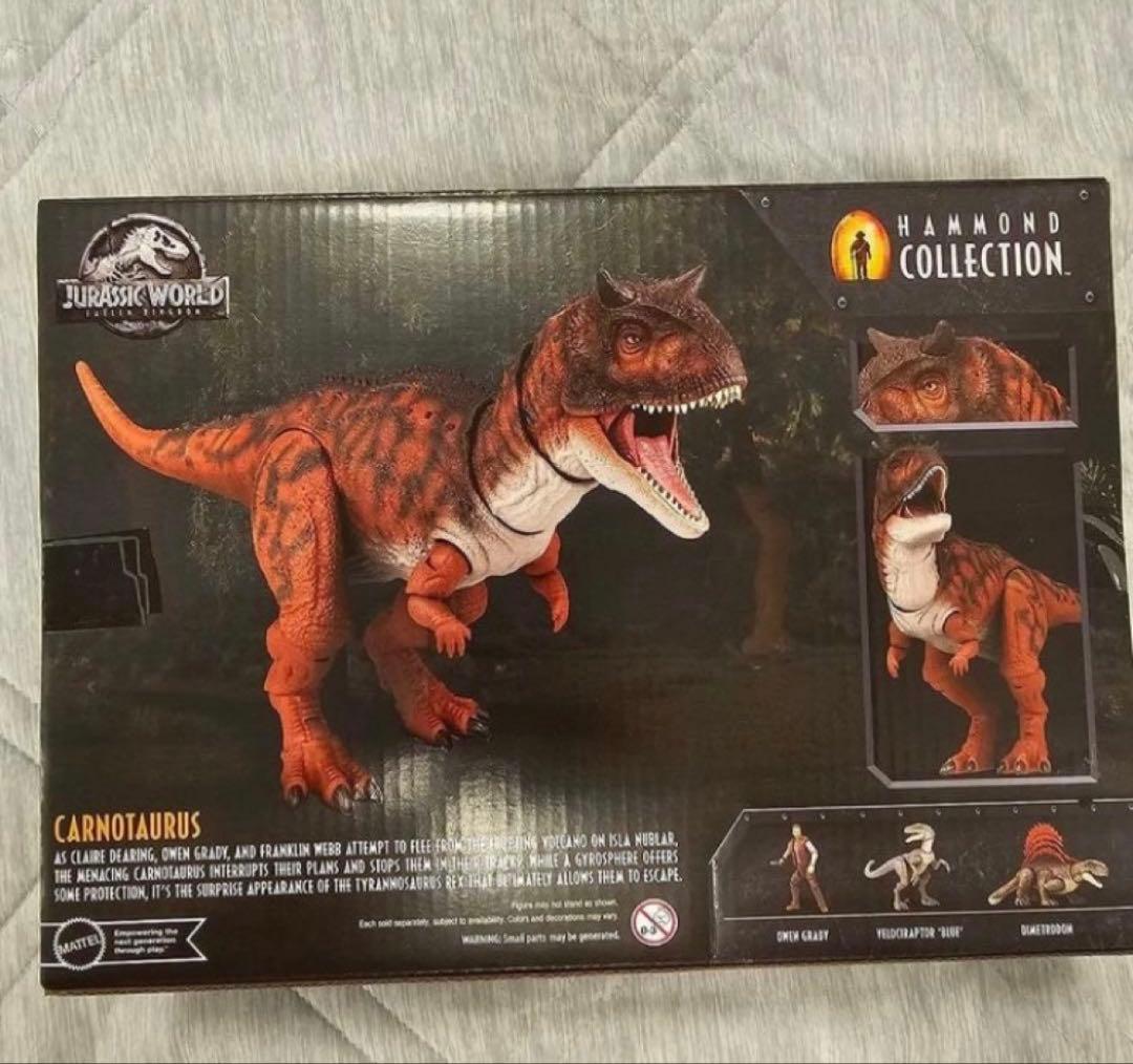 【新品未開封】ハモンドコレクション　カルノタウルス　ジュラシックワールド