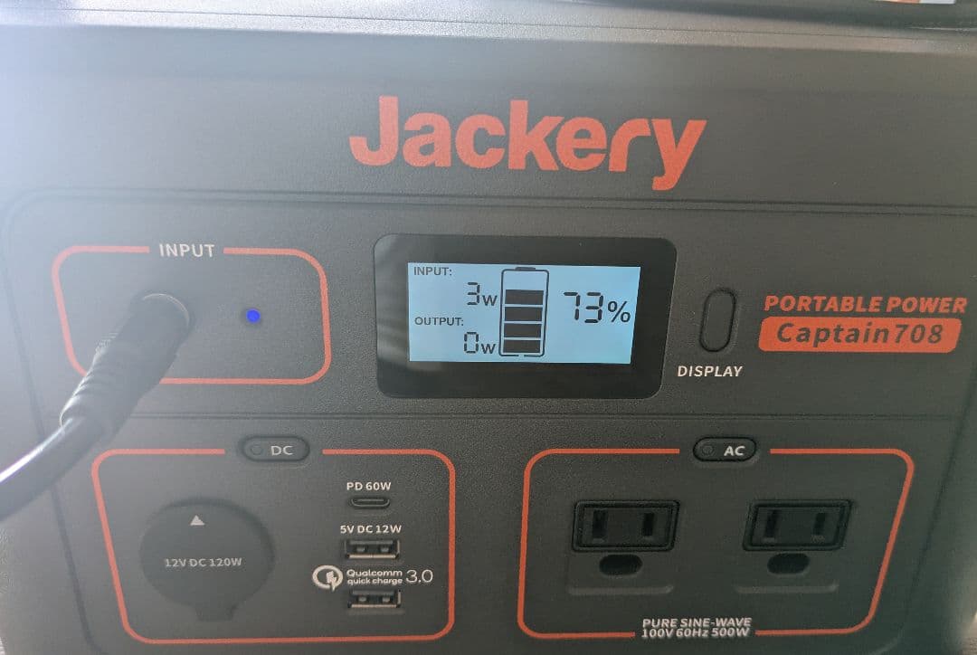 Jackery Captain 708 + SolarSaga60 セット