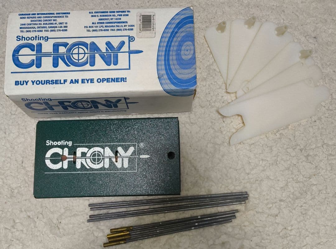 新品未使用 Shooting Chrony M1エアガン弾速計