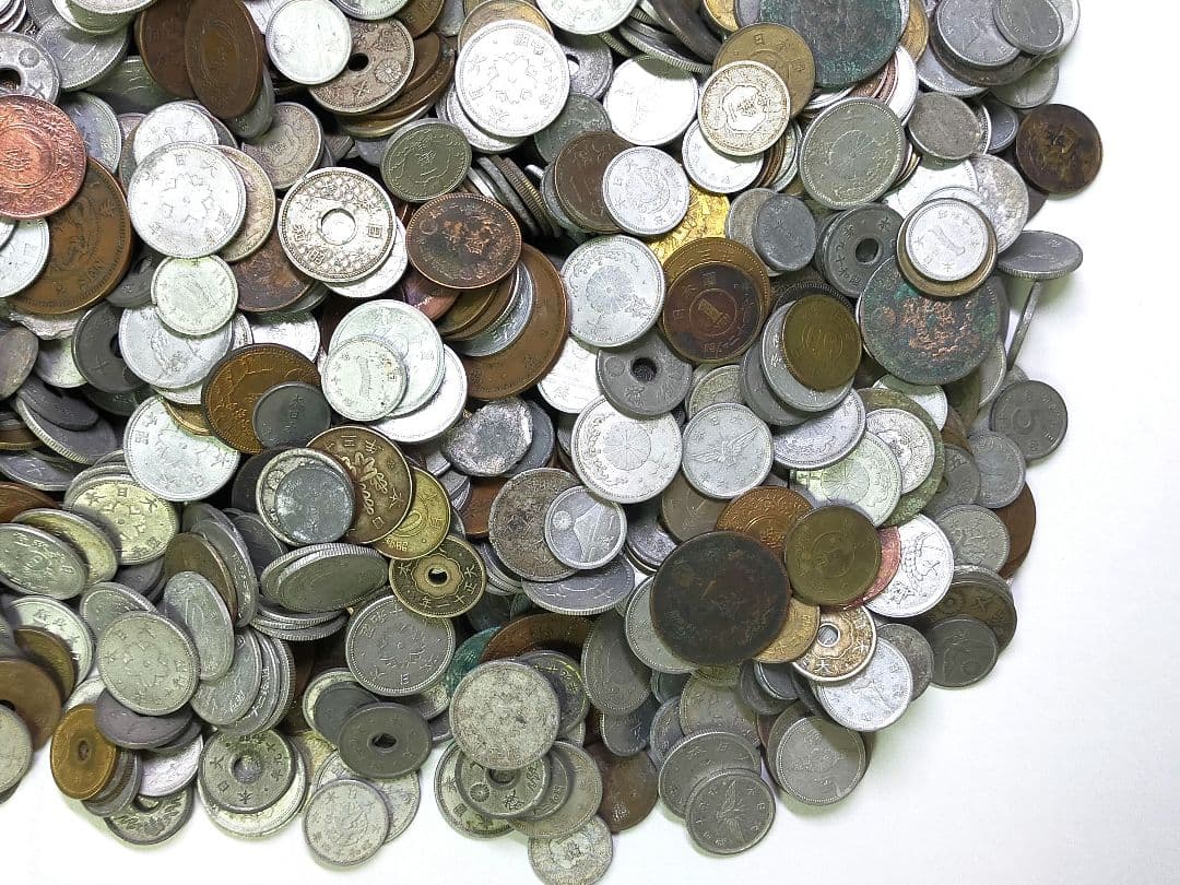 古銭　近代貨幣　まとめて　5.26kg