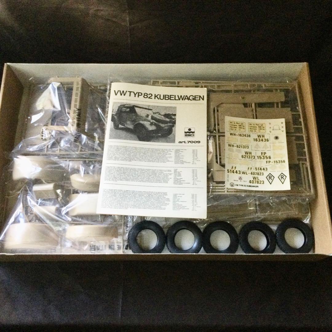 VW TYP82キューベルワーゲン 1/9 ESCI 未組立キット
