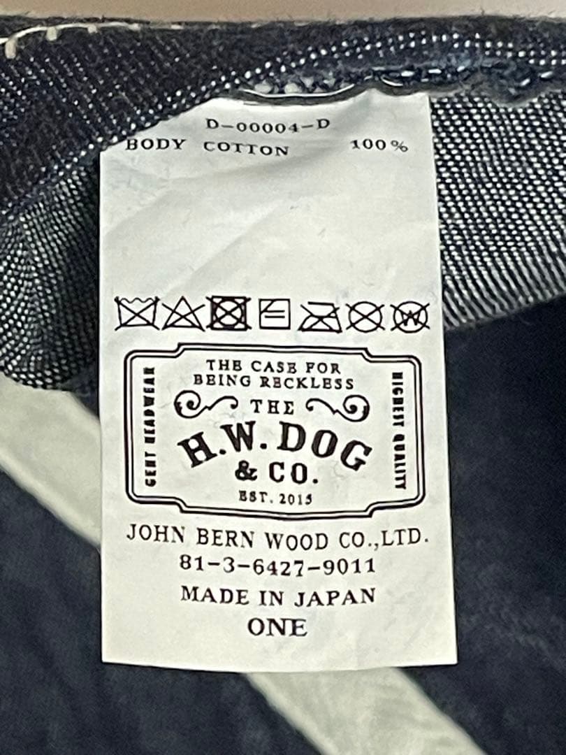 THE H.W.DOG & Co. トラッカーキャップ