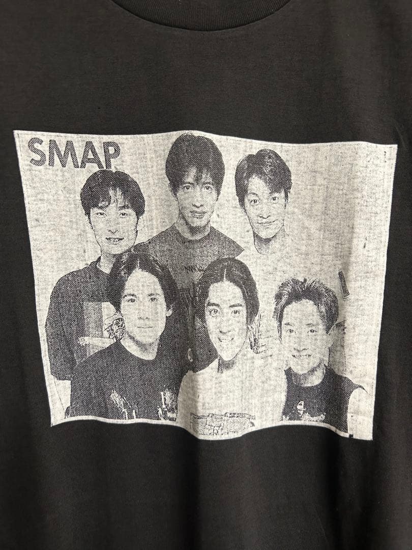 SMAP スマップ Tシャツ 90'S ヴィンテージ 木村拓哉 キムタク 当時物