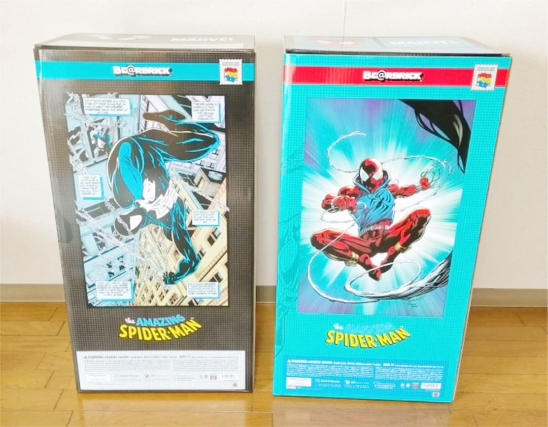 新品 BE@RBRICK SPIDER-MAN 2体セット 1000% 正規品