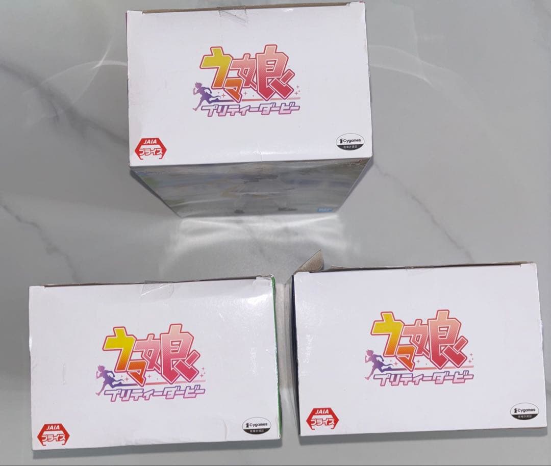 ウマ娘　一番くじ　フィギュア　4点セット