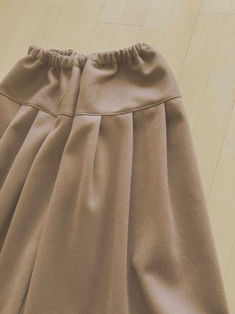 ガウチョパンツ ウールビーバー