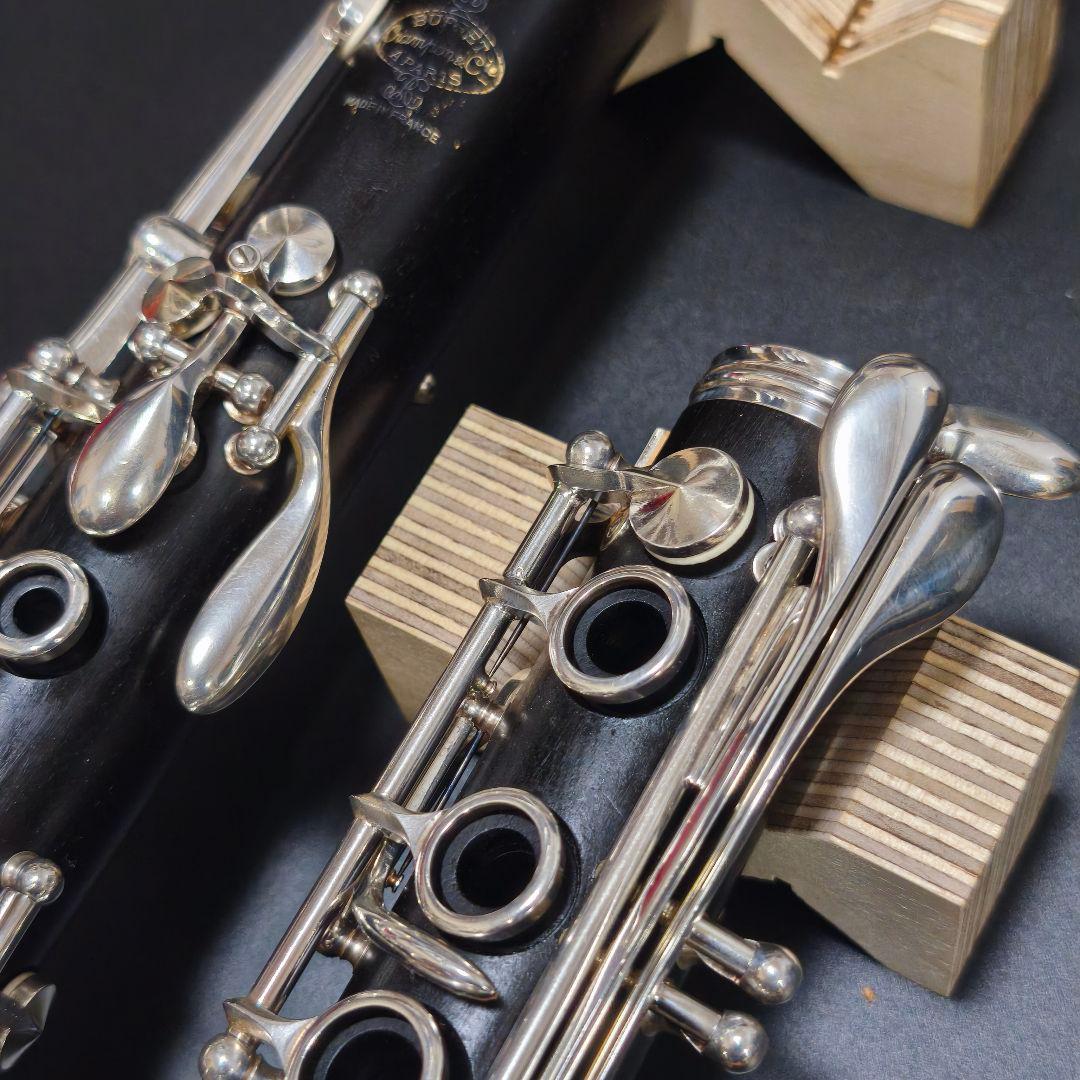 中古美品 クランポン R13-SP クラリネット 全タンポ交換 軽量ケース