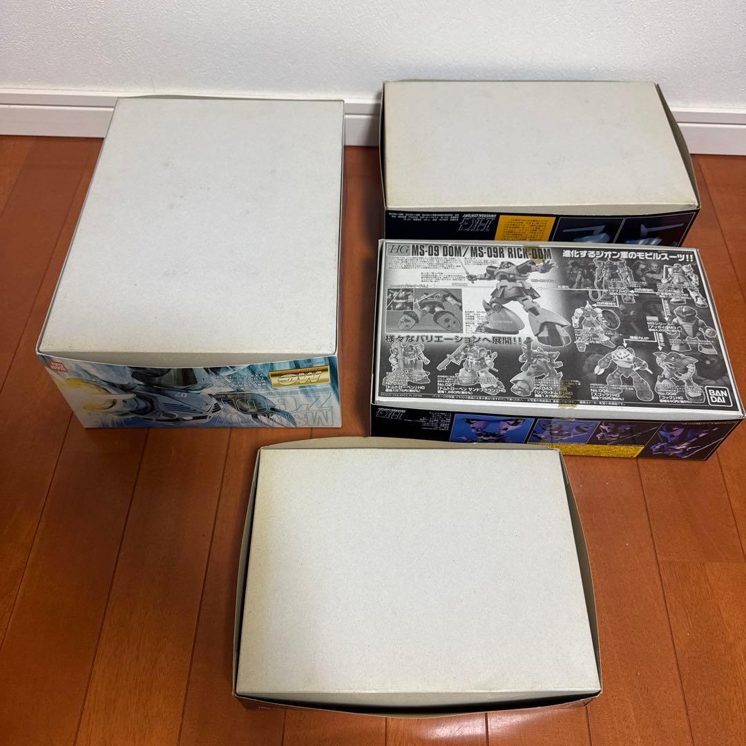HG MG ガンプラセット ガンダム リックドム ジオング ズゴック