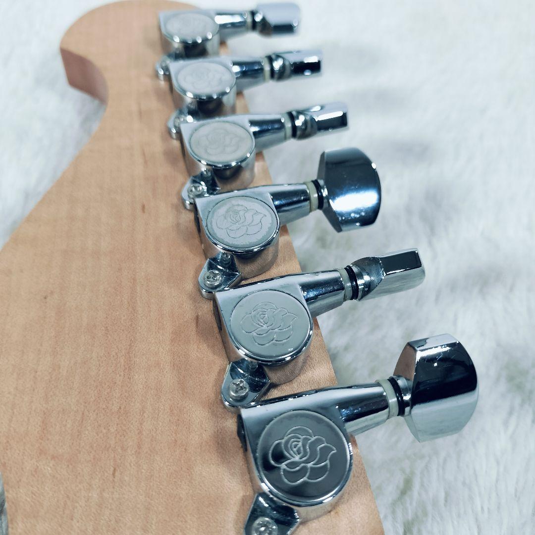 【美品】GYPSYROSE ジプシーローズ エレキギター　ピンク　ラメ入り