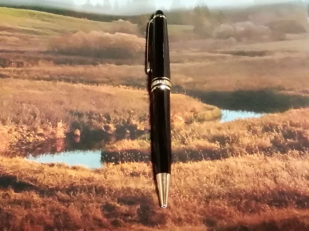 モンブラン　マイスターシュテック ゴールドコーティングクラシックボールペン