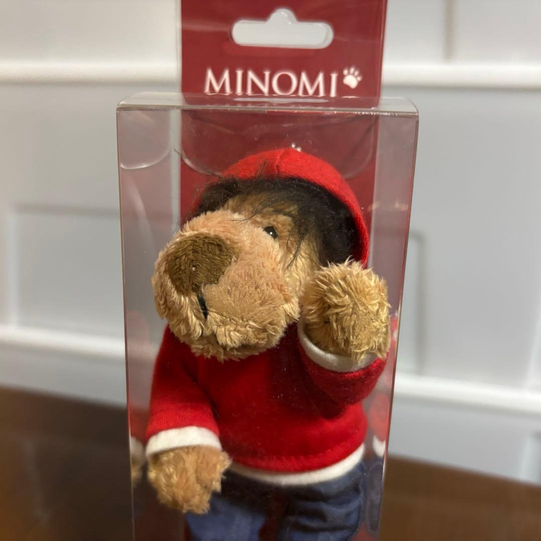 スニーカー＆イ・ミンホ 公式グッズ ミノミ 人形キーリング MINOMI 赤