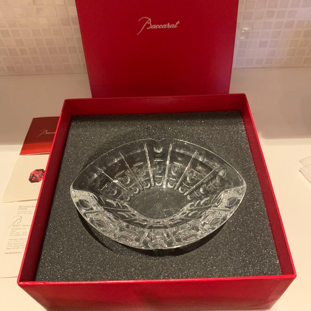 未使用　Baccarat バカラ エキノックス アッシュトレイ 灰皿