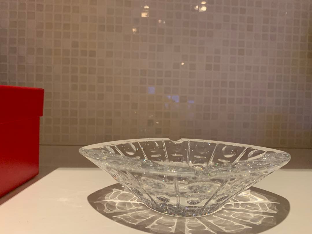 未使用　Baccarat バカラ エキノックス アッシュトレイ 灰皿