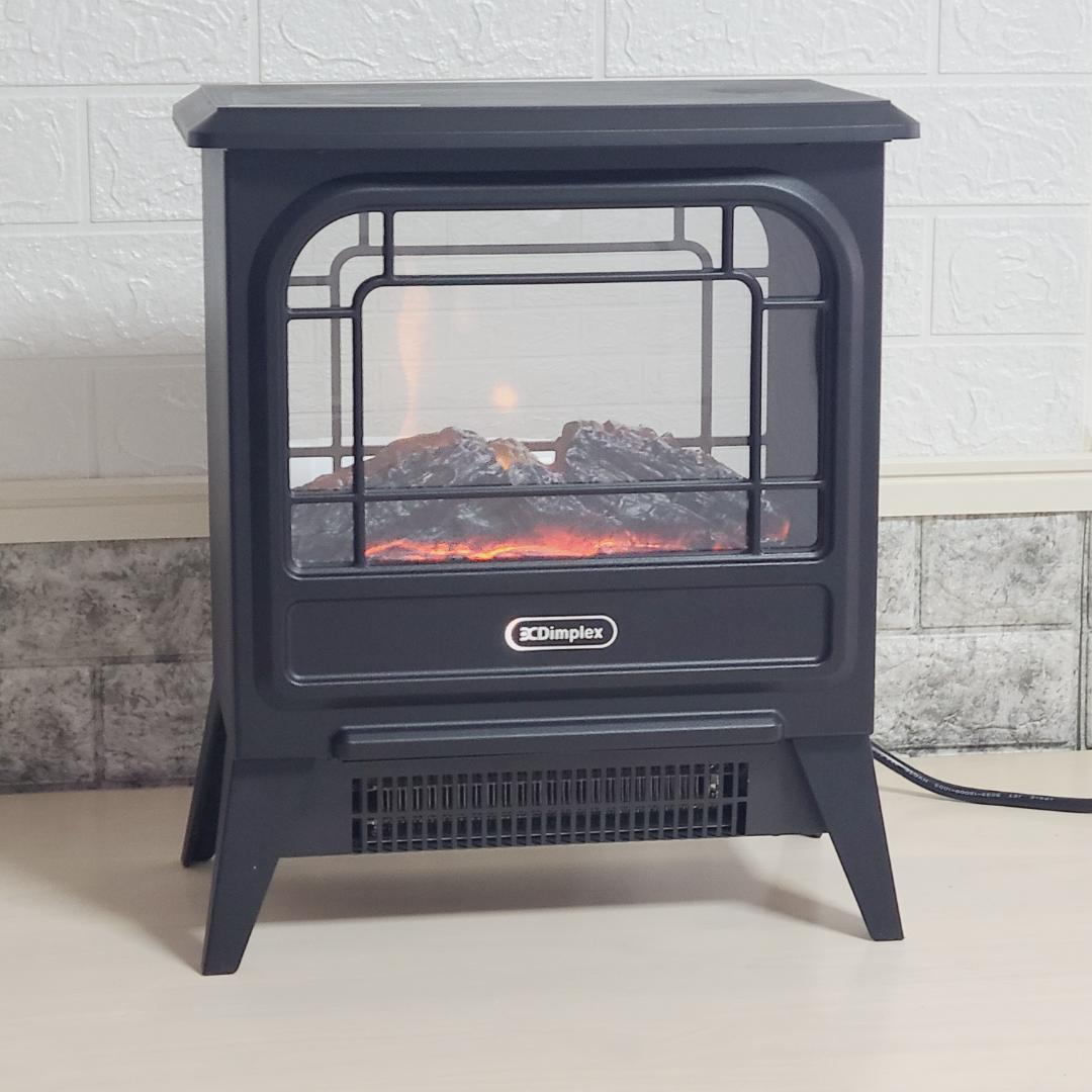 【美品】ディンプレックス Dimplex 電気暖炉 ブラック 黒 MCS12J