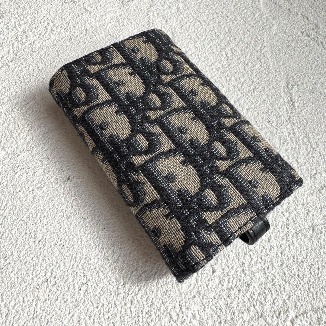 DIOR HOMME ディオール オブリーク ジャカード キーケース トロッター