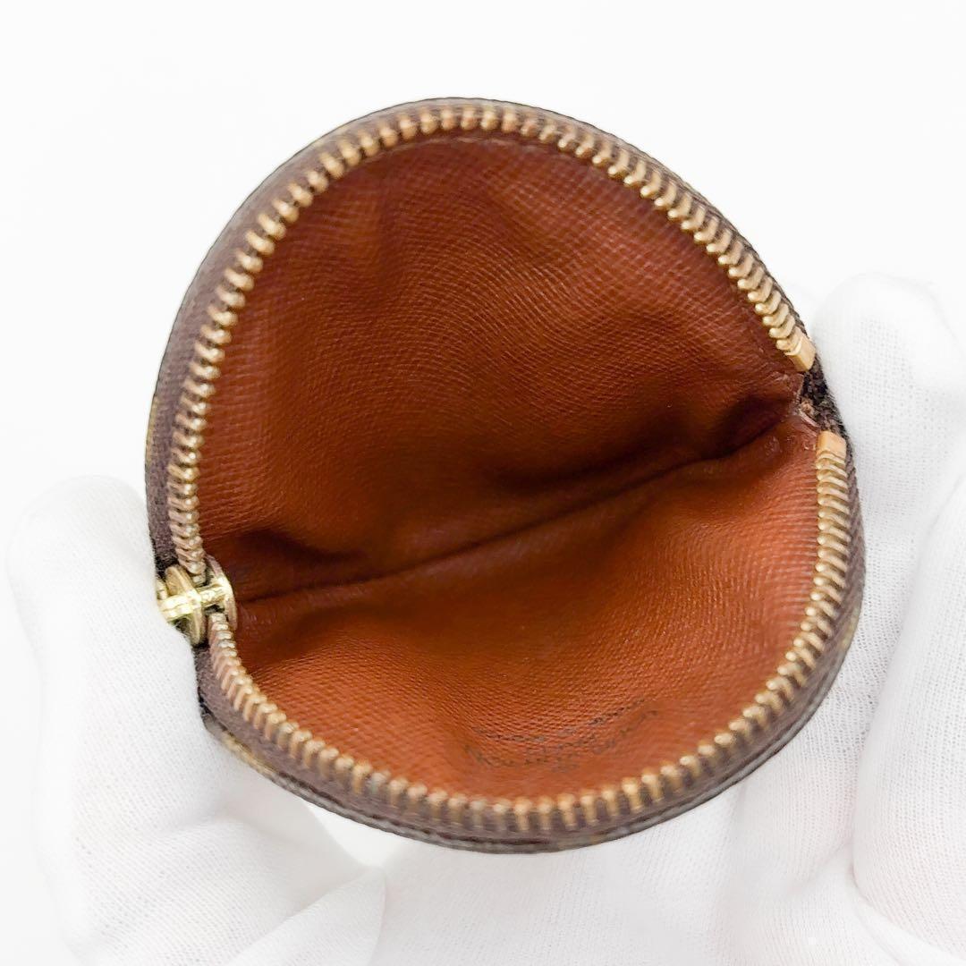 【美品】ルイヴィトン モノグラム ポルト モネ ロン ケース 小銭入れ