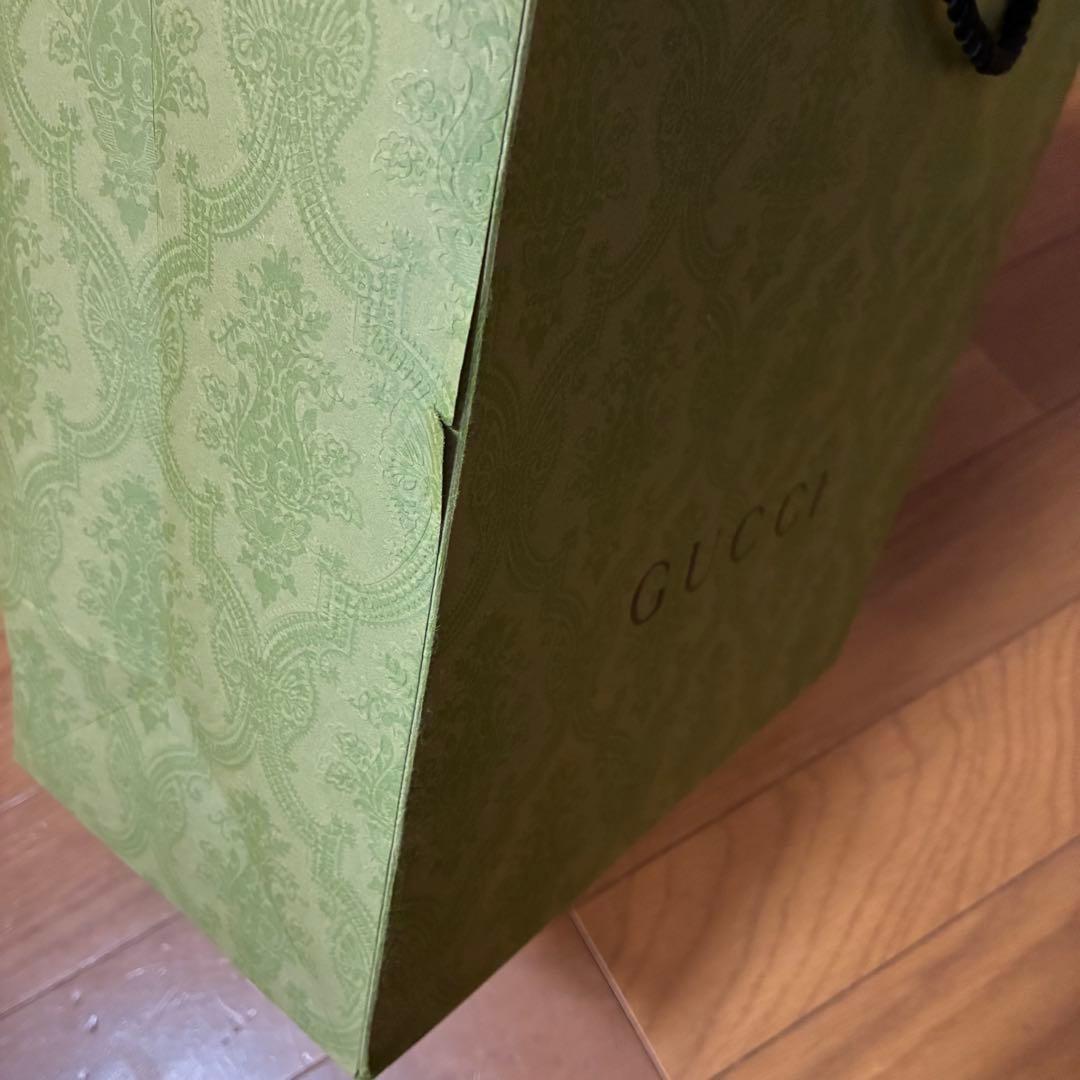 GUCCI addidas コラボ　ボックス　バッジ　ショッピングバッグ　セット