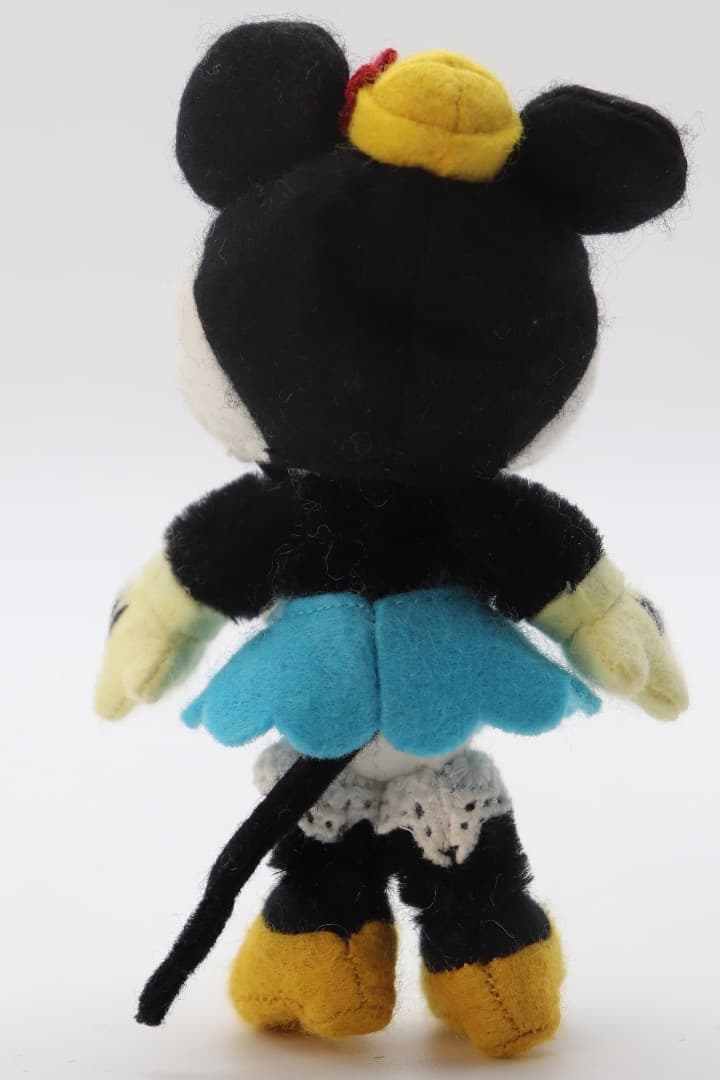 ミニーマウス被り物 可愛いミニチュアサイズのチーキー 9cm 392番