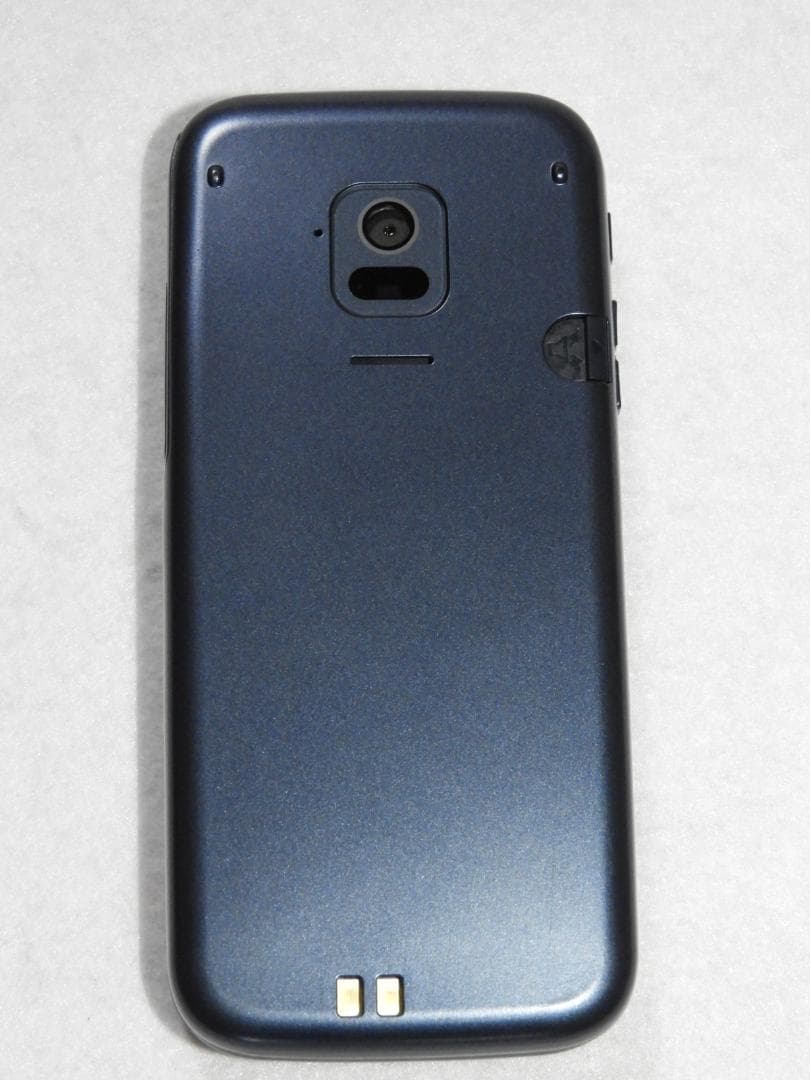 良品 FCNT らくらくホン F-01M ネイビー docomo 4G LTE