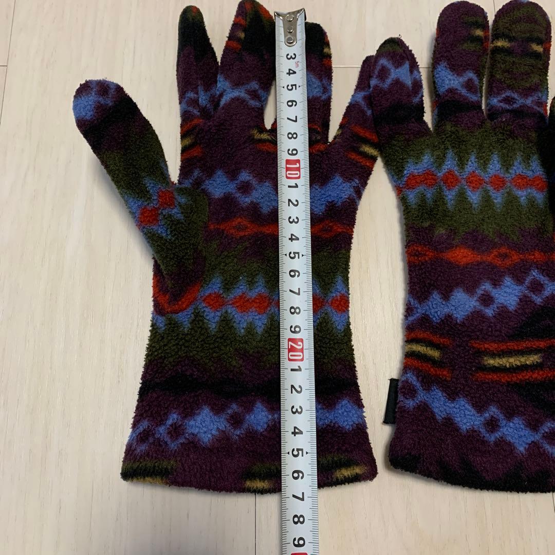 パタゴニア　90年代前期　激レア　フリースグローブ　サカジャウィアパターン