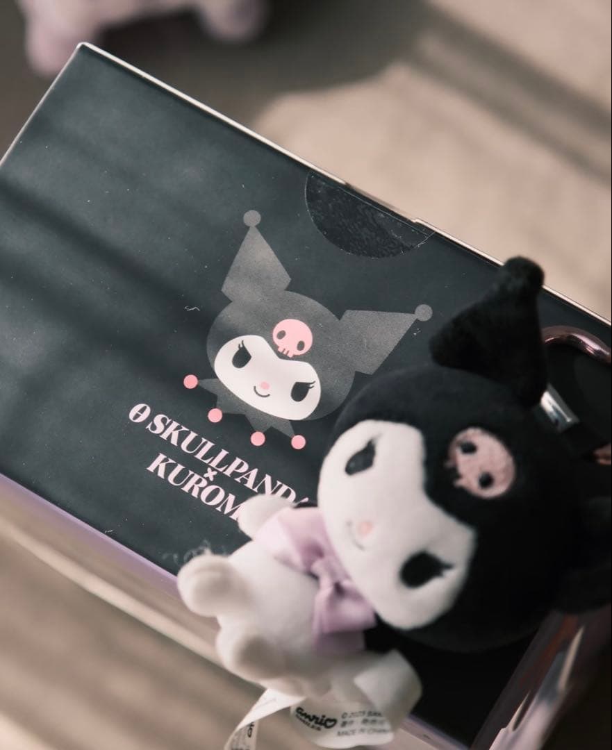 【新品未開封正規品】KUROMI x SKULLPANDA ぬいぐるみ